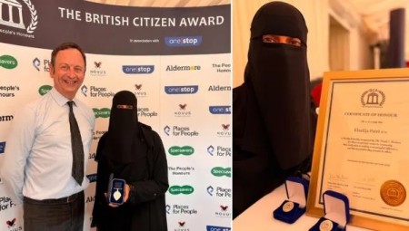بريطانية مسلمة تتعرض لحملة كراهية بسبب النقاب بعد تكريمها في البرلمان
